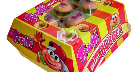 troll burger|trolli mini burger box.